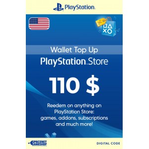 PSN Card $110 USD [US]